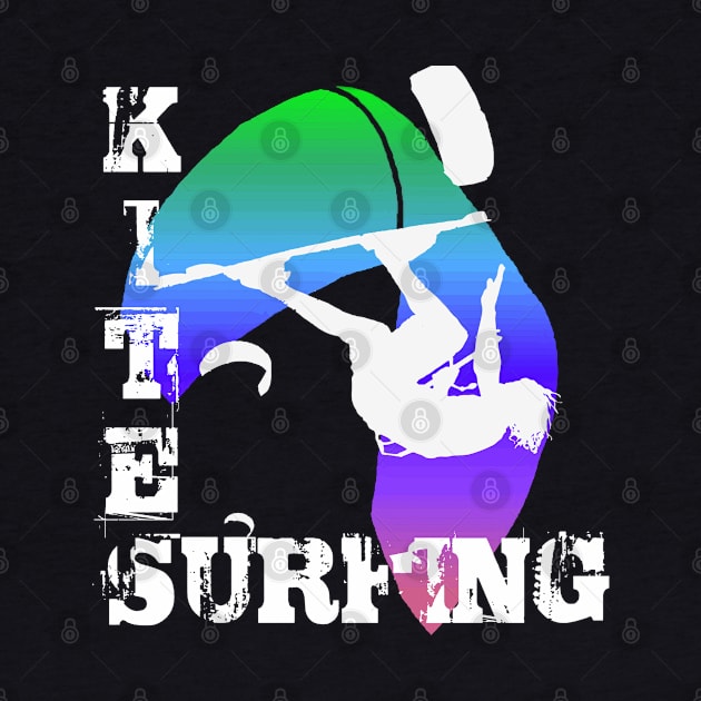 Kite Surfing WIth Freestyle Kitesurfer And Kite 16 by taiche